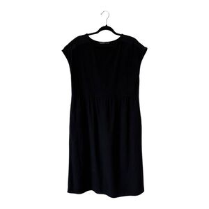 ZANZEA COLLECTION Black Cotton Midi Dress - Size Large